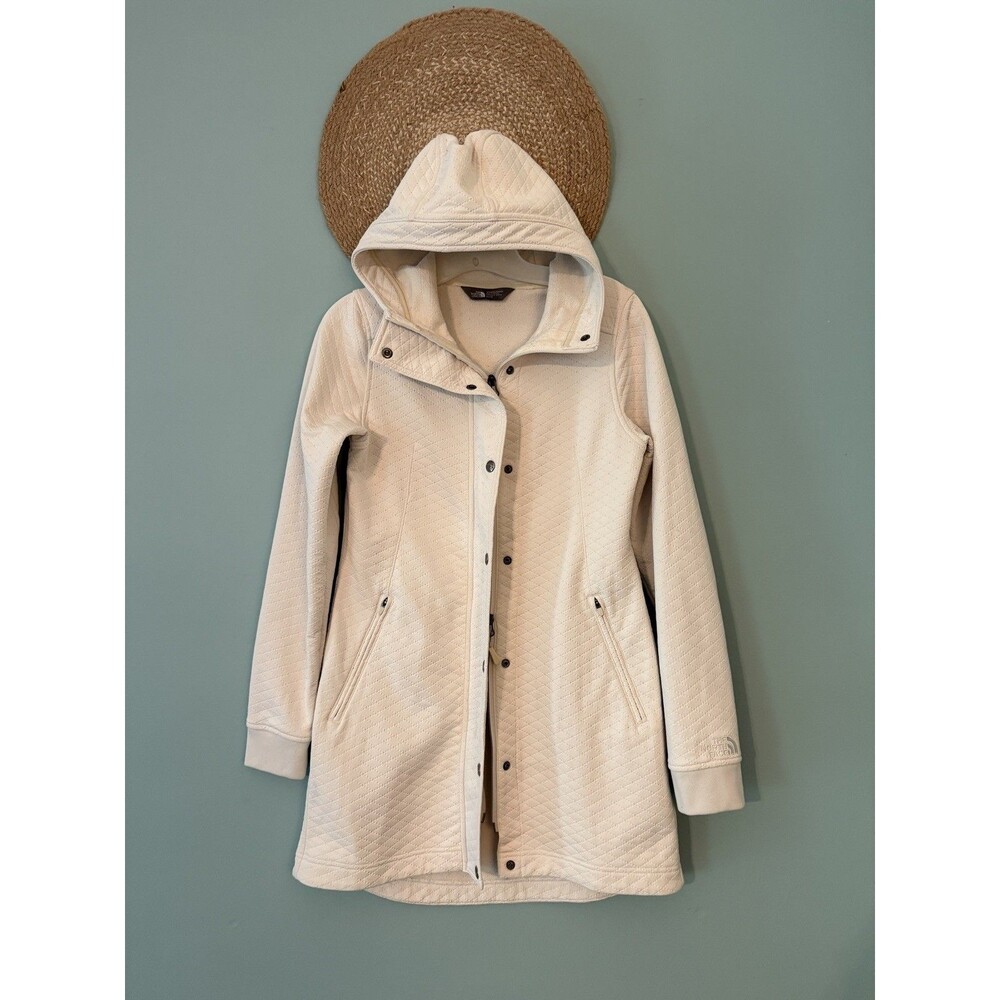 The North Face Jacket Recover Up Quilted Coat Off White Size XS